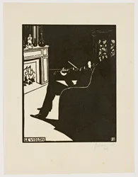 Violinen, ur serien "Musikinstrument", 1896-97