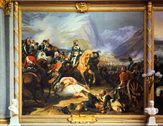 Slaget vid Rivoli vunnet av kejsar Napoleon I, 14 januari 1797, c1835-1884
