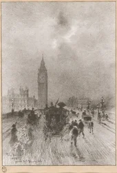 Victoria Clock Tower London, 1892.