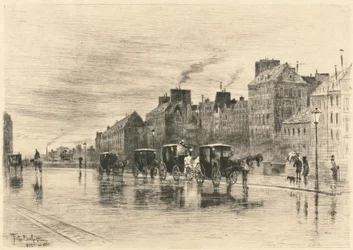 Vintermorgon på Quai de l