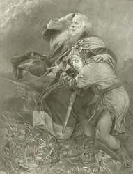 Kung Lear. Akt III, scen II (gravyr)