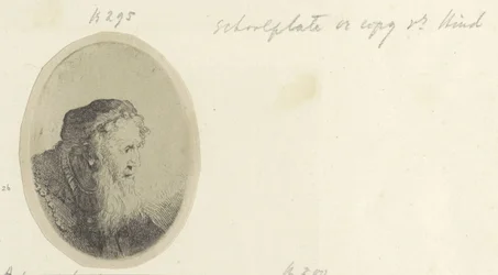 Oude man sätter baard Samling av åttiofem originaltryck (serietitel)