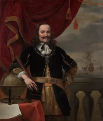 Porträtt av Michiel de Ruyter (1607-1676)
