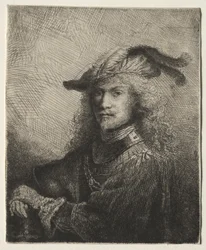 Porträtt av en officer, 1645.