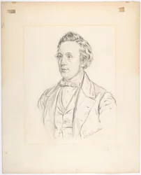 Porträtt av Franz Jauner (Wien 1832-1900 Wien), teaterdirektör och skådespelare i Wien