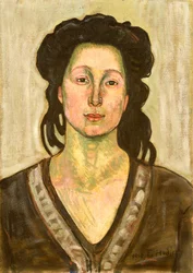 Porträtt av Jeanne Cerani, 1910