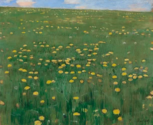 The Flower Meadow, ca 1901.