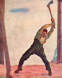 Vedhuggaren, 1910.