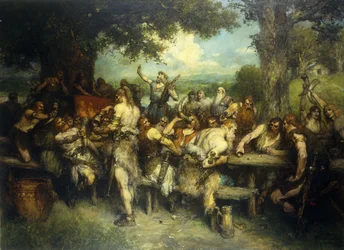 En vikingafest, 1925