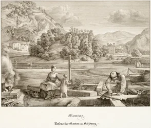 Måndag: Rosenecker Garden före Salzburg