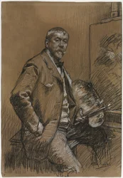 Självporträtt, 1800-1900-tal.