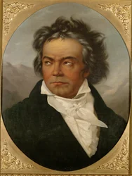 Ludwig van Beethoven ... (olja på duk)