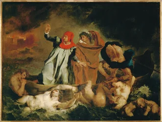 Dante och Vergilius...