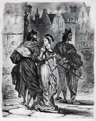 Faust, Gretschen och Mephistopheles