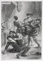 Hamlet: Hamlets död, 1843.