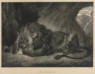 Lejonet av Atlas, 1829.