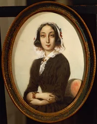 Porträtt av George Sand