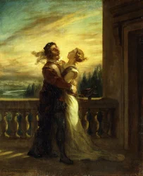Romeo och Julias avsked, 1845