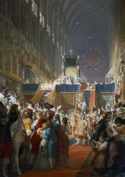Ludvig XIV av Frankrike tar emot representanter för samhällsklasserna i Paris