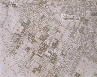 Karta över Florens, 1731