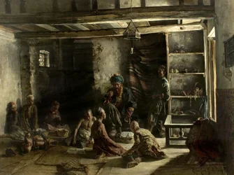 En orientalisk skola, 1885