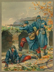 Morgonen efter slaget vid Vailly, korpral Marges död