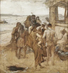 Bronsåldern - Målning av Fernand Cormon (1845-1924)