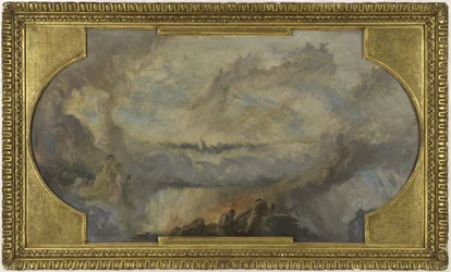 Skiss för norra galleriet i Petit Palais: Den franska revolutionen (tak)