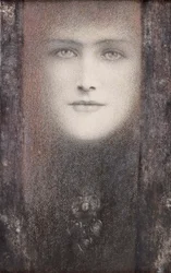 Masken med den svarta gardinen, 1892.