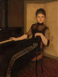 Porträtt av Lady Maria Francisca Louisa Dommer van Poldersveldt Porträtt av Lady Maria Francisca Louisa Dommer van Poldersveldt (Ubbergen 1848 - 1925 