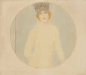Naken drottning, ca 1910