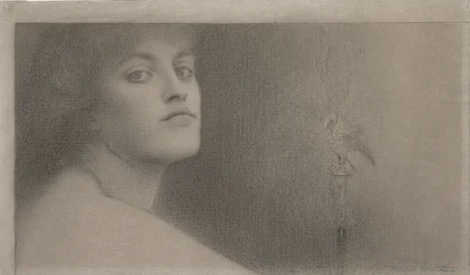 Studie för lOffrande The Offering, 1891