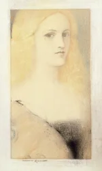 Venetian Memory (pastell & penna på duk)