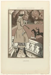 Modes and Manners of Today, 1922, Pl. 4: Amazone