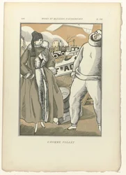 Modes and Manners of Today, 1922, Pl. 7: The Flying Man