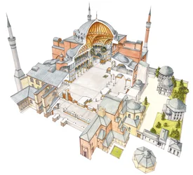 Hagia Sofia, Istanbul, Turkiet