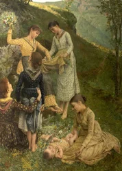 Blommorna på Capri, ca 1887