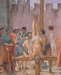 Sankt Peters martyrskap, av Filippino Lippi