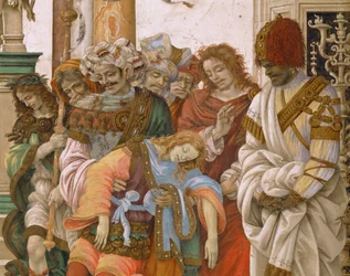 Sankt Filippos uppmanar ett monster att lämna Marstemplet i Hierapolis (målning)