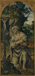 S:t Hieronymus i botgöring, ca 1480