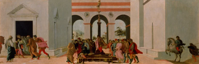 The Death of Lucretia (tempera på panel)
