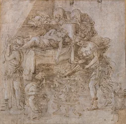 Meleagers död, c1490-talet