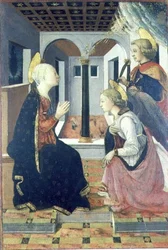 Bebådelsen med St. Julian (panel)