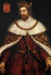 Porträtt av Jakob I kallad Erövraren, kung av Spanien