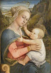 Tyska: Maria mit Kind Madonna med barn