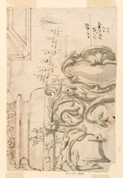 Teckning, Skisser, ca 1750