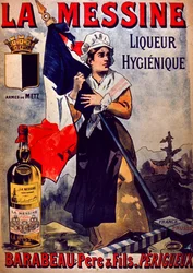 La Messina Hygienic Liqueur Annons (färg litho)
