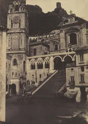 Amalfi, katedralen, 1853.