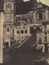 Amalfi, katedralen, 1853.