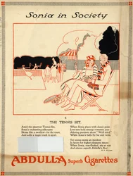 Abdulla cigaretter, 1920-talet
